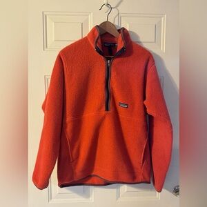 Vintage Patagonia Synchilla Red Marsupial Fleece Size Medium